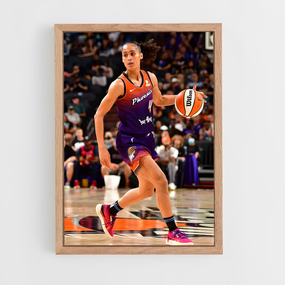Poster La Dompteuse de Ballon – affiche Basketball (vue 4)